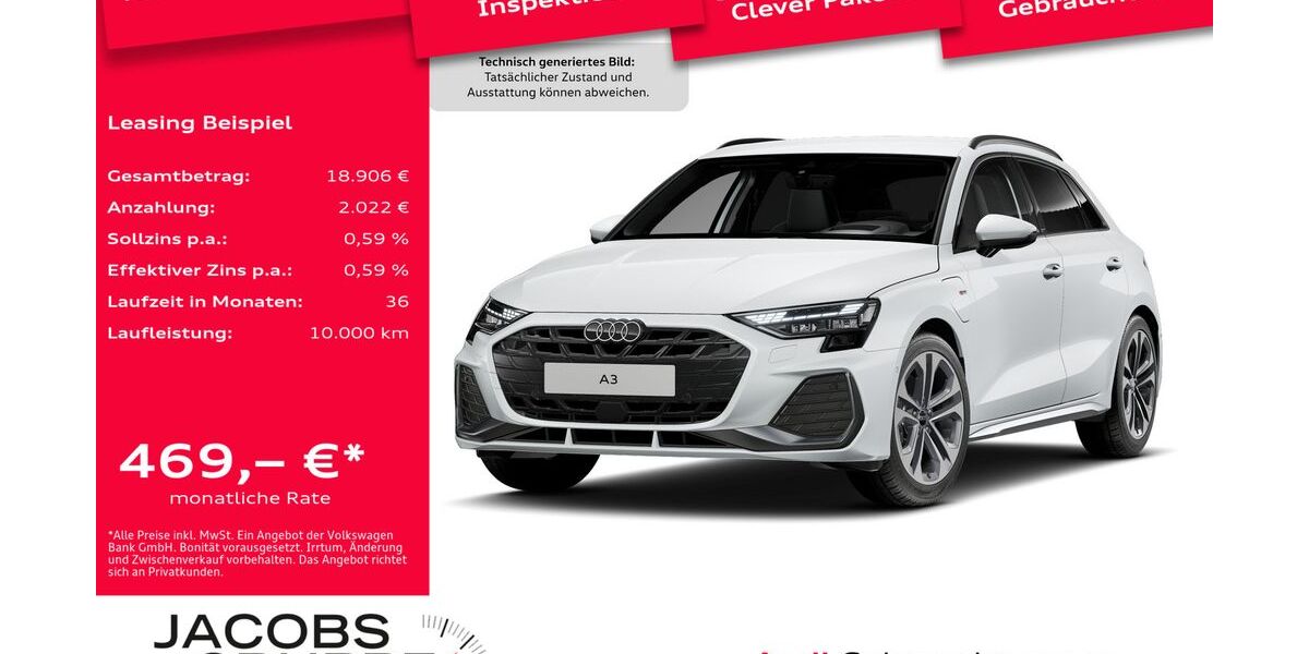 Audi A3 7.376 km 38.930 &euro; Geilenkirchen 52511