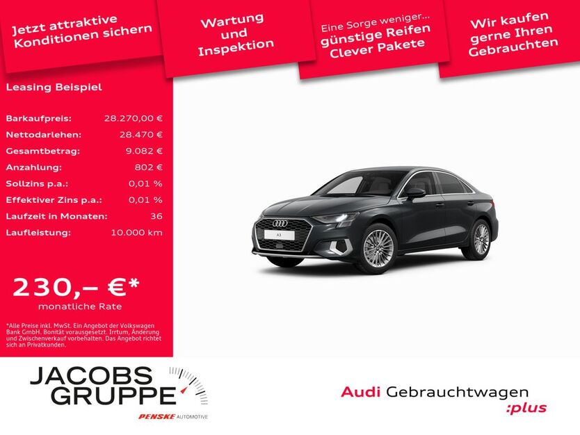 Audi A3 18.666 km 28.270 € Aachen 52078