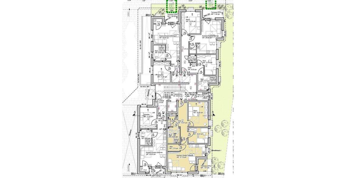 Etagenwohnung Geilenkirchen Tripsrath - 3 Zimmer, 80 m&sup2;, 336.000&euro; | Angebot:25686982