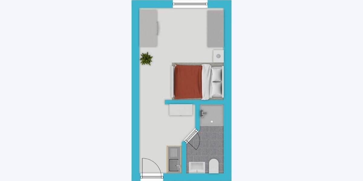 Etagenwohnung Aachen Aachen-Mitte - 3 Zimmer, 55 m&sup2;, 263.500&euro; | Angebot:26028318