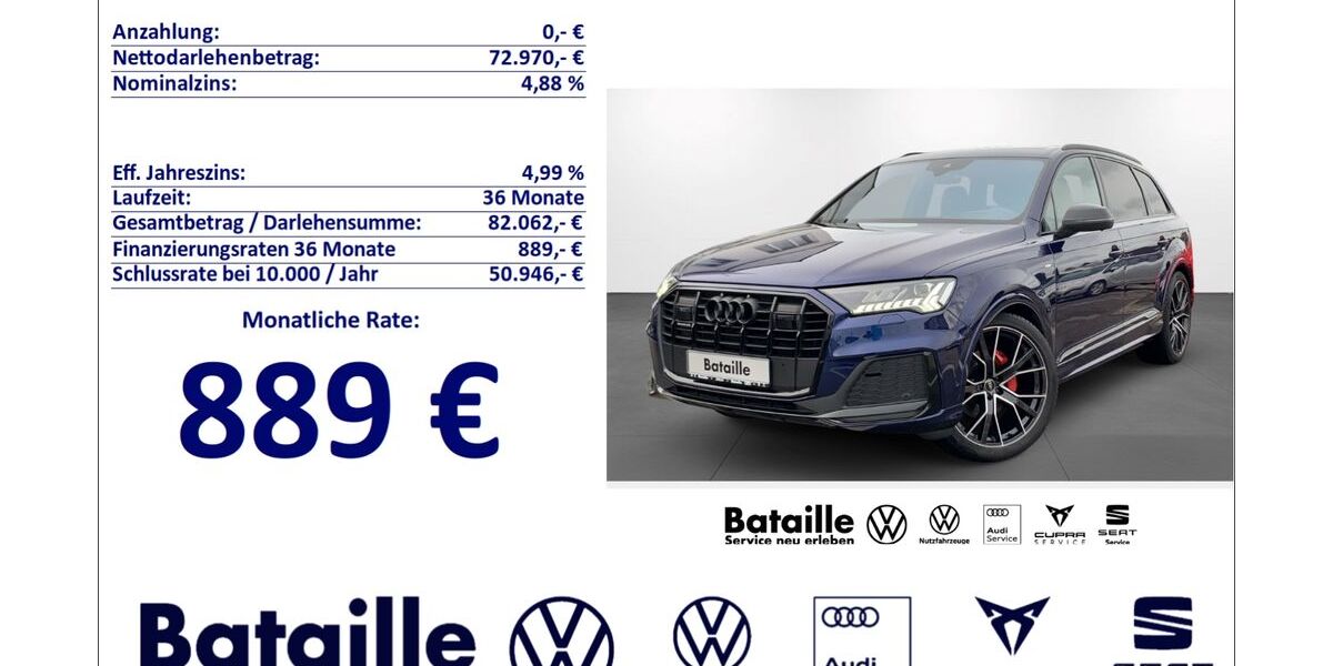 Audi Q7 34.175 km 72.970 &euro; Jülich 52428
