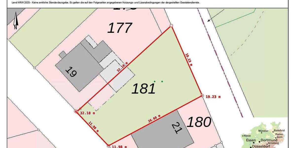 Grundstück Übach-Palenberg / Windhausen Windhausen - 70.000&euro; | Angebot:25799573