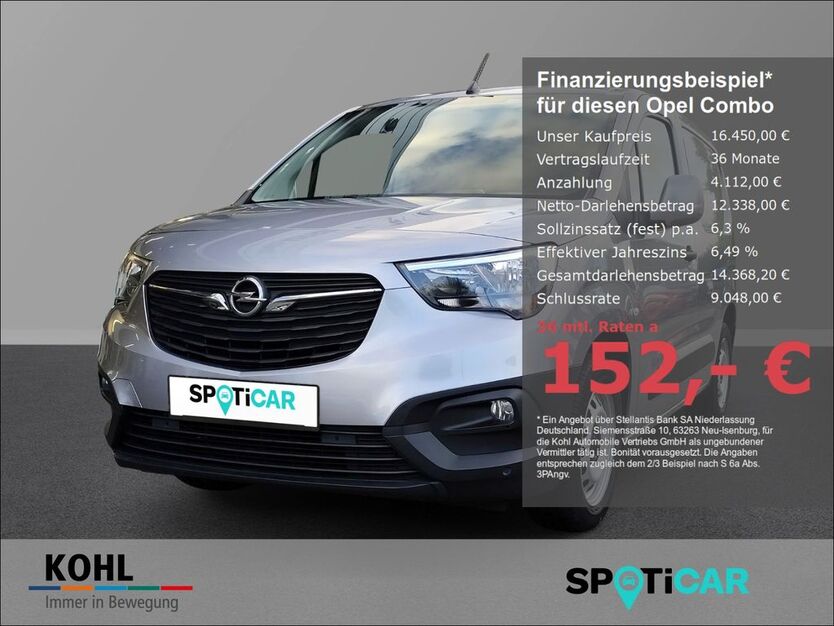 Opel Combo 50.300 km 16.450 € Aachen 52078