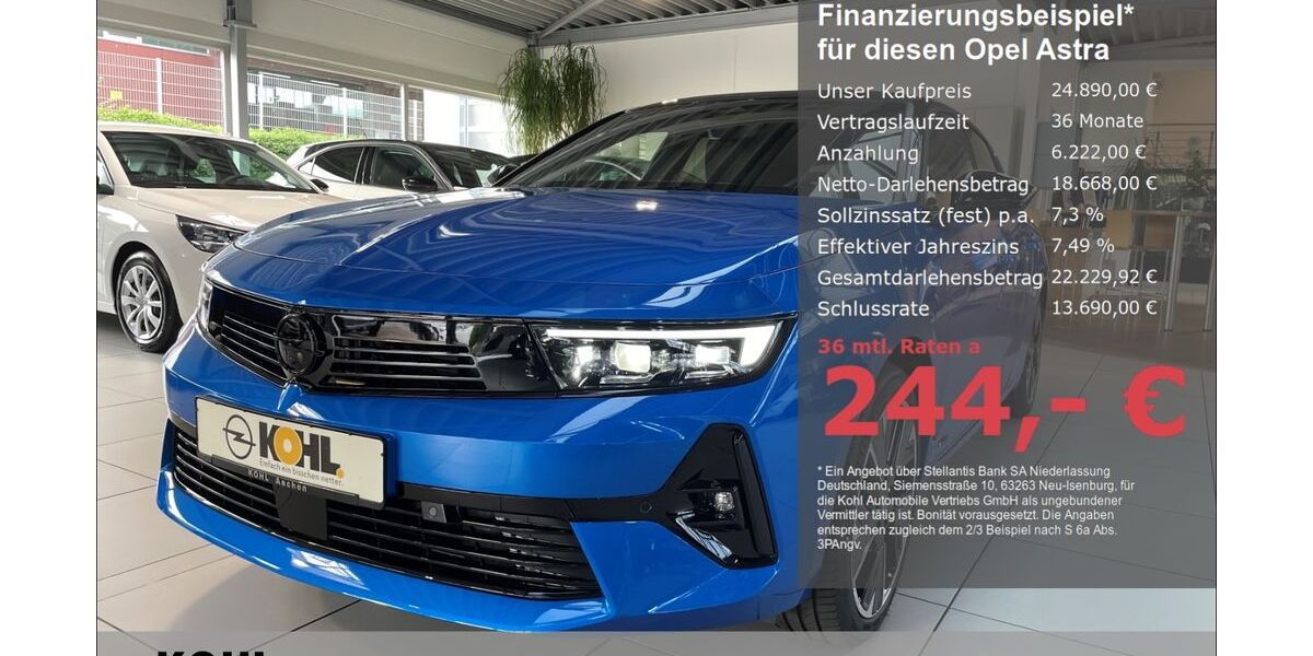 Opel Astra 23.000 km 24.890 &euro; Aachen 52078