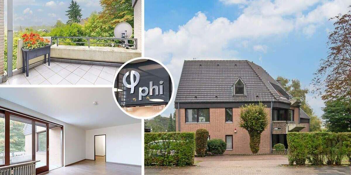 PHI AACHEN - Bezugsfreie 3-Zimmer-Wohnetage mit Balkon und Stellplatz im beliebten Laurensberg! 3 zimmer