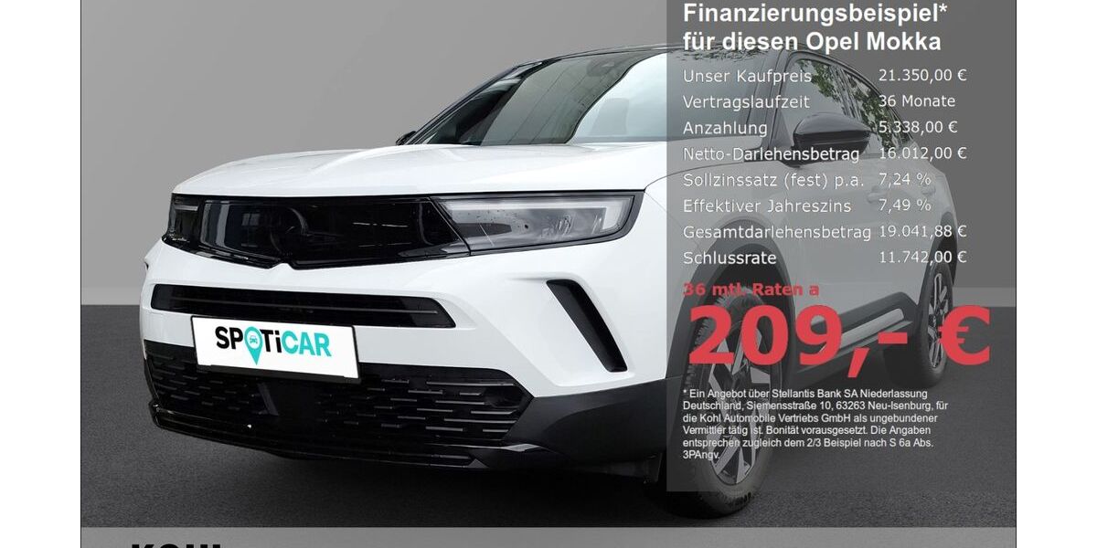 Opel Mokka 9.500 km 21.190 &euro; Aachen 52078