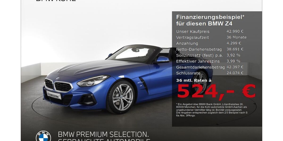 BMW Z4 8.535 km 42.990 &euro; Aachen 52078