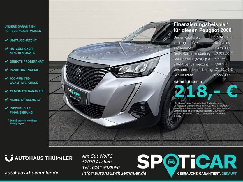 Peugeot 2008 71.003 km 17.390 € Aachen 52070