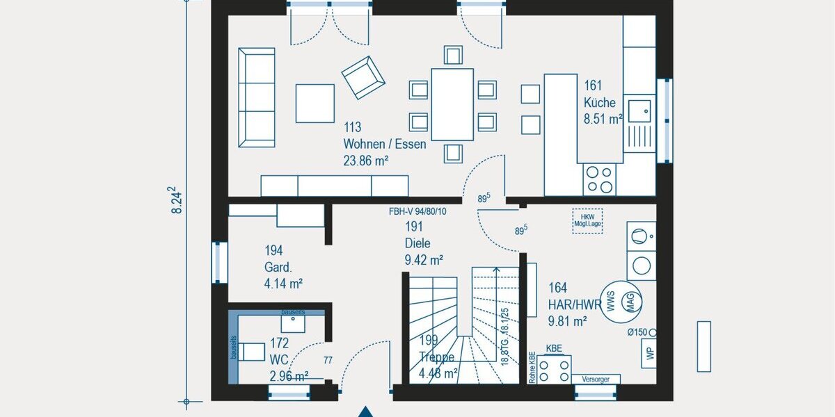 Individuell geplantes Niedrigenergiehaus in Geilenkirchen - Komfortables 4-Zimmer-Haus mit gehobener Ausstattung - 4- Geilenkirchen | Angebot:27372315