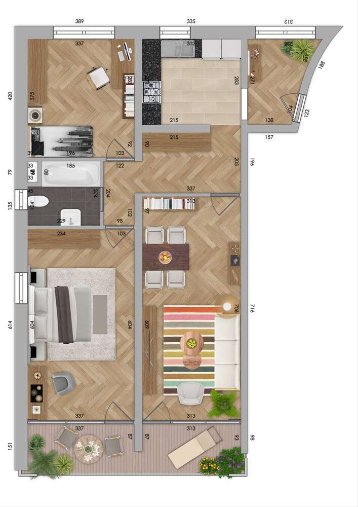 Wohnung zum Kaufen in Würselen 245.000 € 94 m²