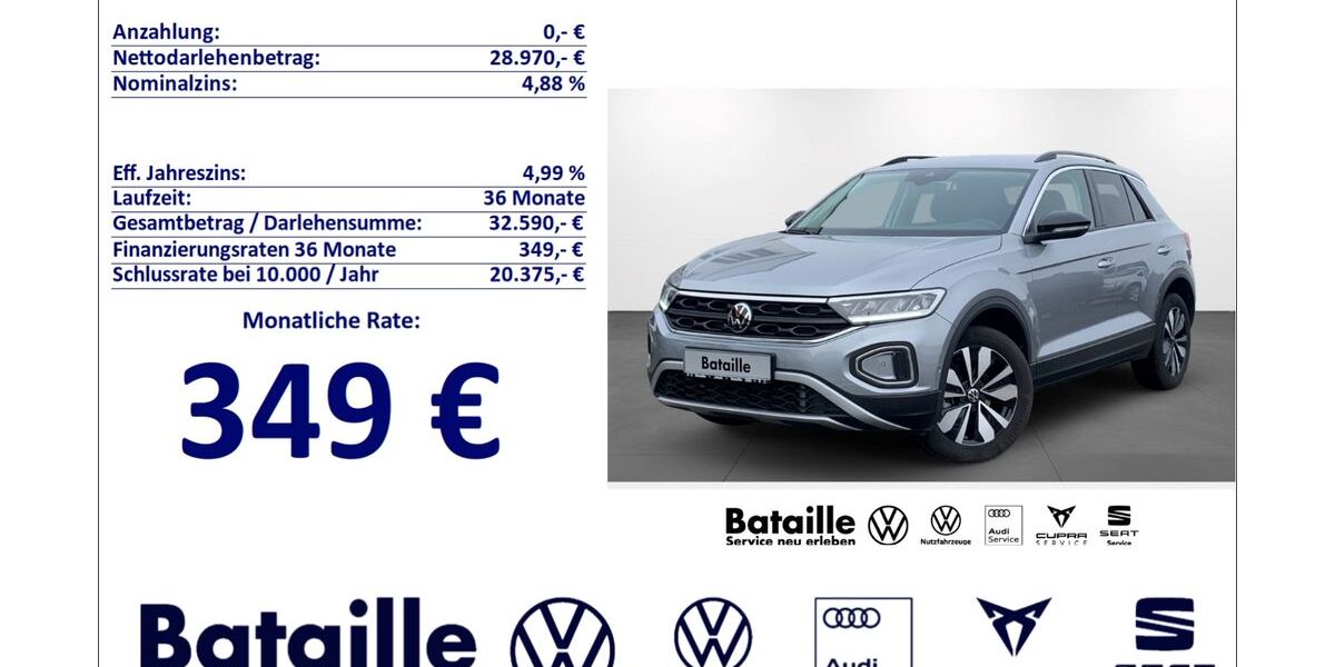 VW T-Roc 9.731 km 28.970 &euro; Jülich 52428