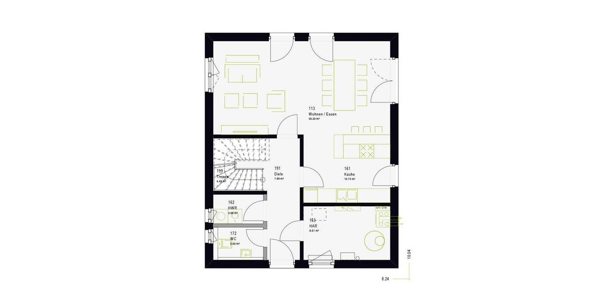 Einfamilienhaus Simmerath Rollesbroich - 6 Zimmer, 125 m&sup2;, 401.673&euro; | Angebot:26834556