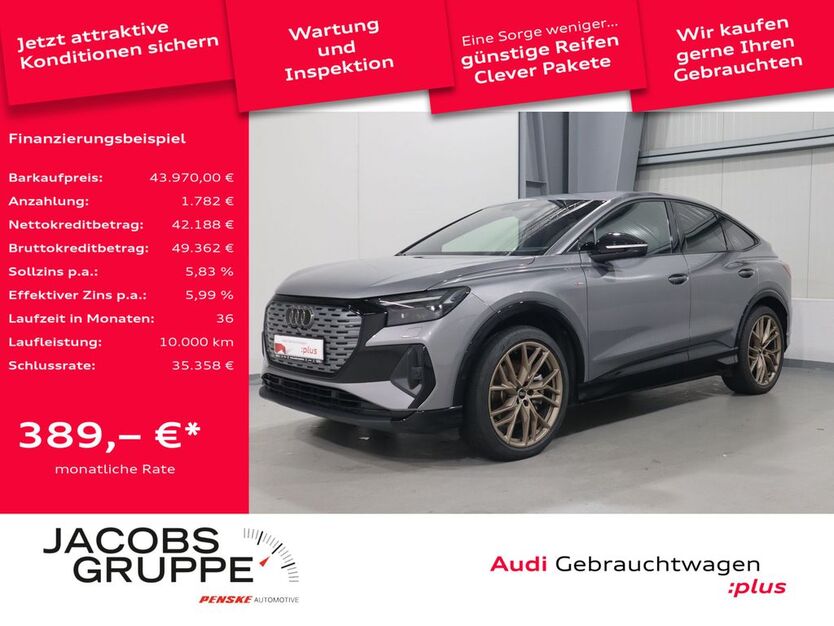 Audi Q4 e-tron 34.572 km 43.970 € Aachen 52078