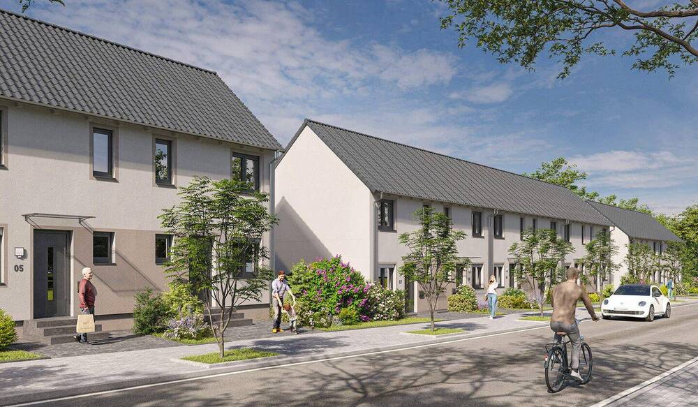 Reihenhaus und Außenstellplatz und Carport 5 zimmer