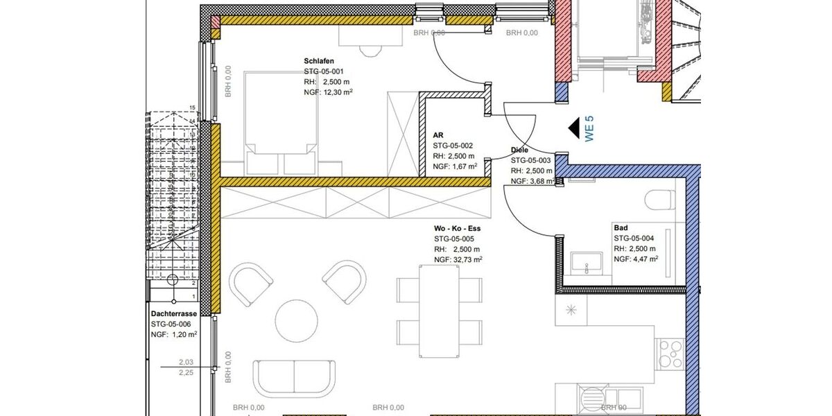 Exklusive Penthouse-Wohnung am Aachener Stadtwald mit großer Dachterrasse - Einfamilienhaus Aachen Oberforstbach | Angebot:27217775