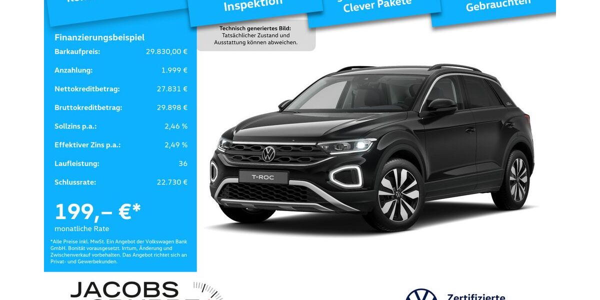 VW T-Roc 25.105 km 29.830 &euro; Geilenkirchen 52511