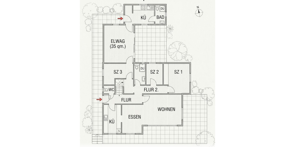 Freistehender Bungalow auf 785 m² Grundstück mit Einliegerwohnung in Kohlscheid-Bank - Einfamilienhaus Herzogenrath-Kohlscheid-Bank | Angebot:27208571