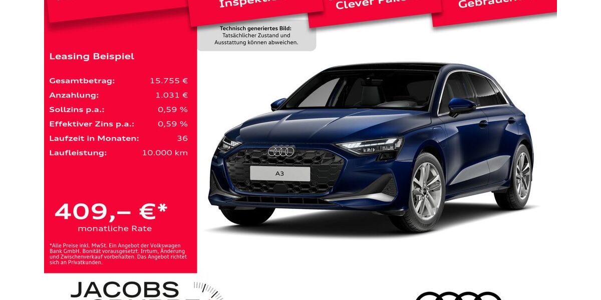 Audi A3 6.700 km 37.990 &euro; Düren 52351