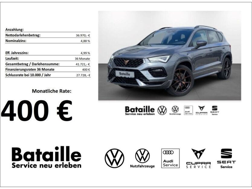 Cupra Ateca 13.801 km 35.840 € Jülich 52428