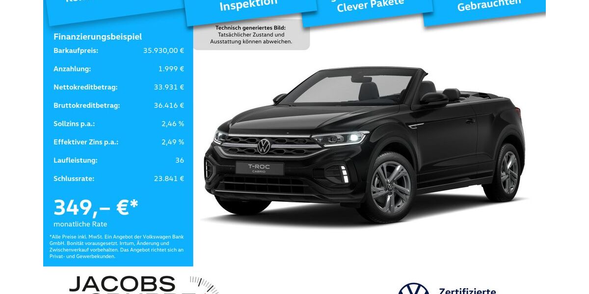 VW T-Roc 22.508 km 35.930 &euro; Geilenkirchen 52511