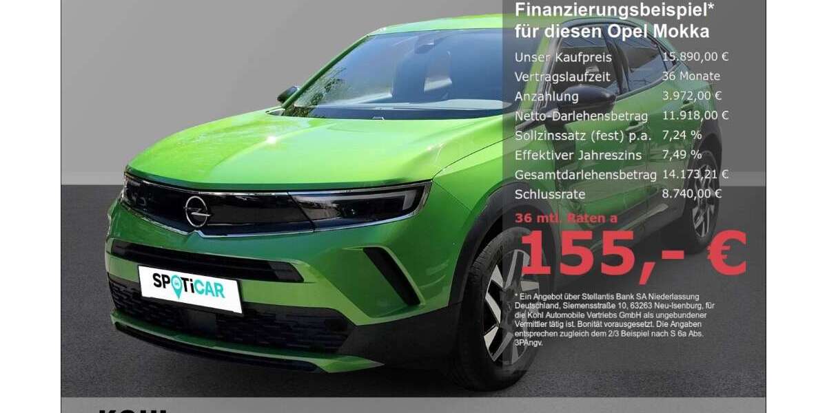 Opel Mokka 47.500 km 15.890 &euro; Aachen 52078