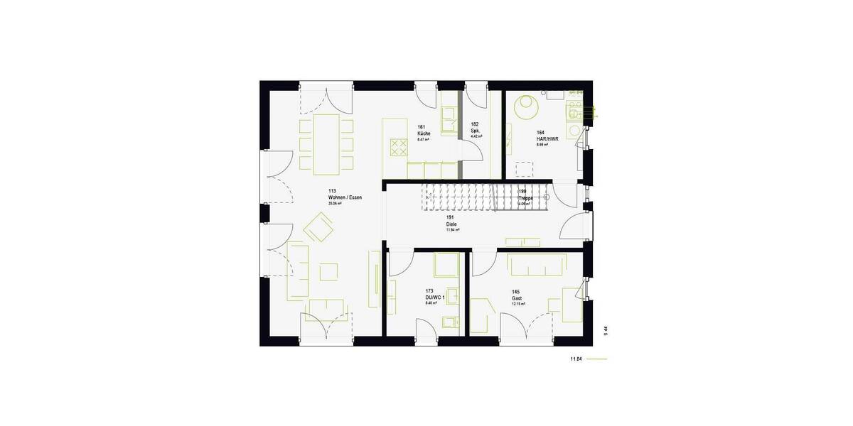 Einfamilienhaus Simmerath Kesternich - 8 Zimmer, 178 m&sup2;, 451.398&euro; | Angebot:26806576