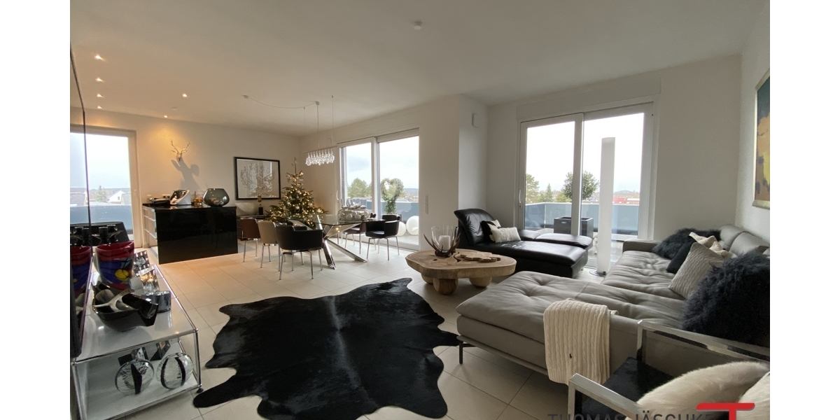 Penthouse - Umlaufende Terrasse - geringe Nebenkosten - zwei Stellplätze - Einfamilienhaus Aachen / Brand Brand | Angebot:25945504