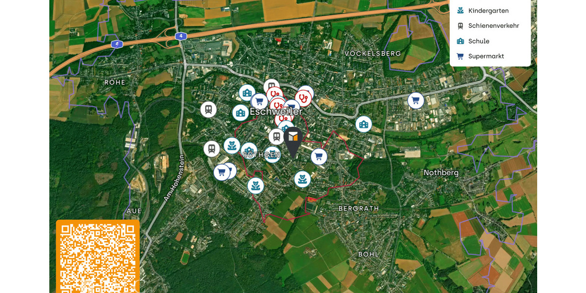 Reihenmittelhaus Eschweiler Röthgen - 3 Zimmer, 129 m&sup2;, 279.000&euro; | Angebot:25683275