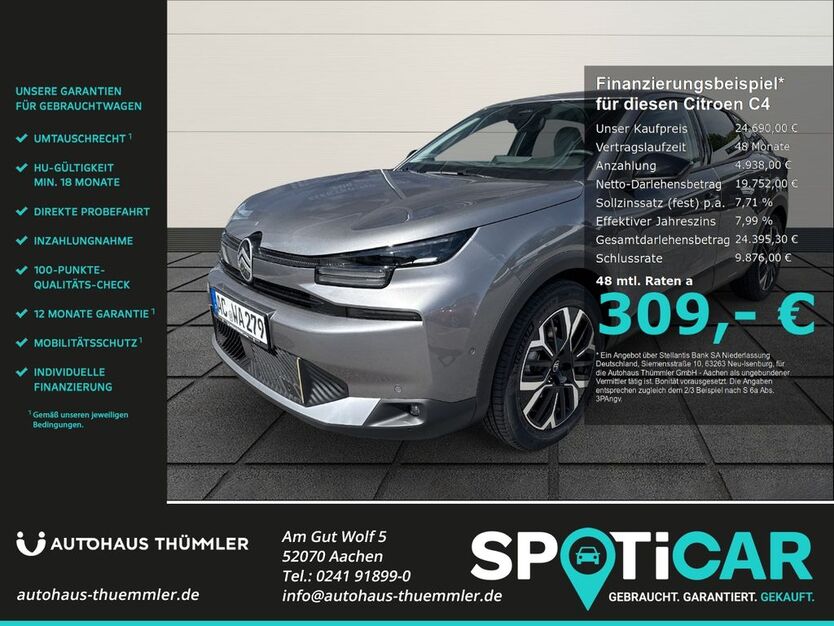 Citroen C4 5.000 km 24.690 € Aachen 52070