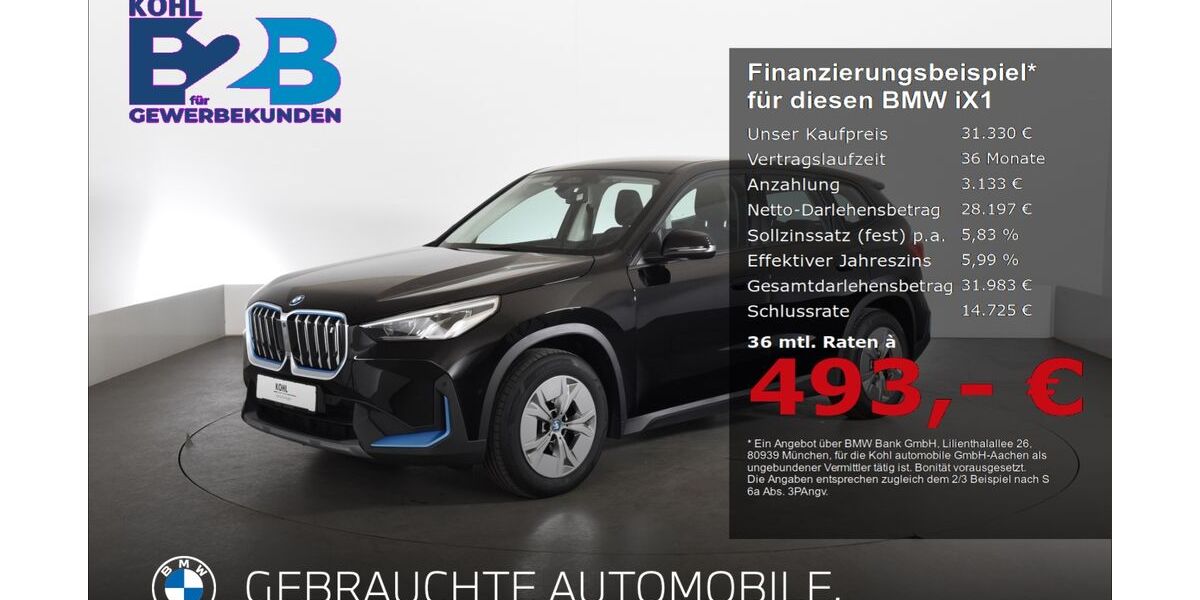 BMW iX1 55.882 km 30.630 &euro; Aachen 52078