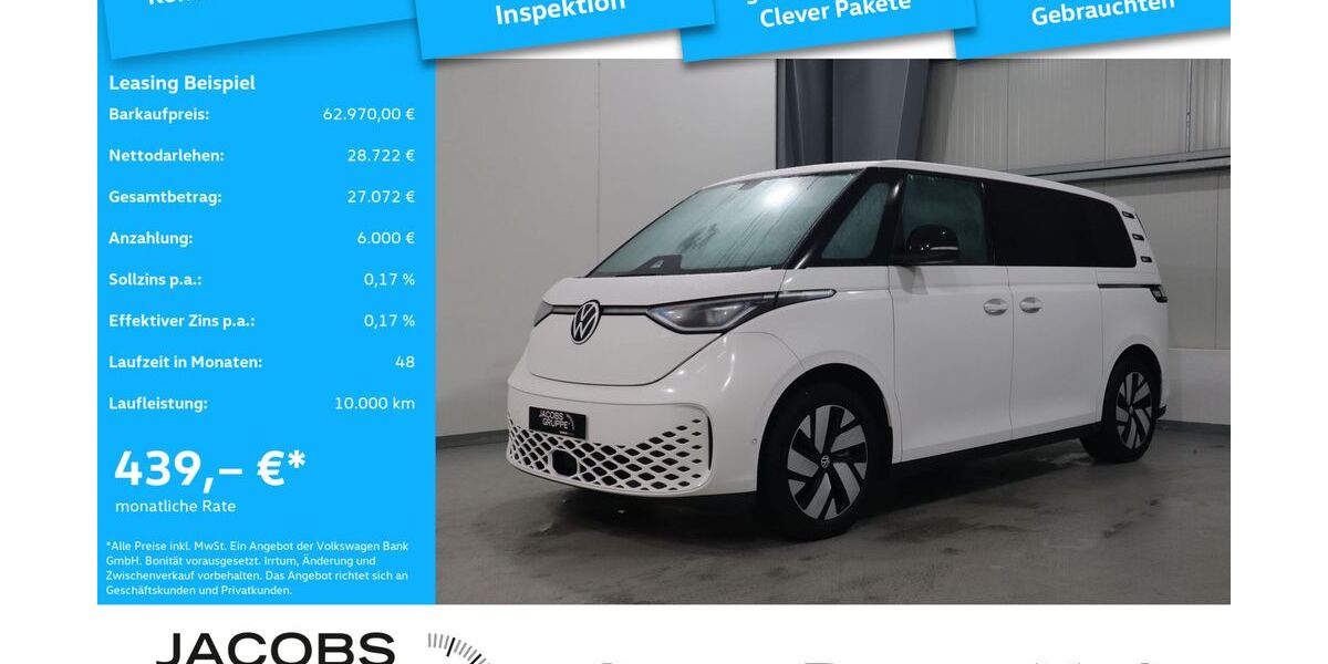 VW ID. Buzz 1.500 km 62.420 &euro; Aachen 52078
