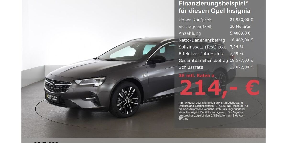 Opel Insignia 79.800 km 21.950 € Aachen 52078