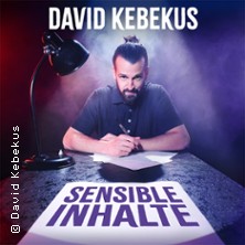 David Kebekus - Sensible Inhalte 15.11.2026 FRANZ