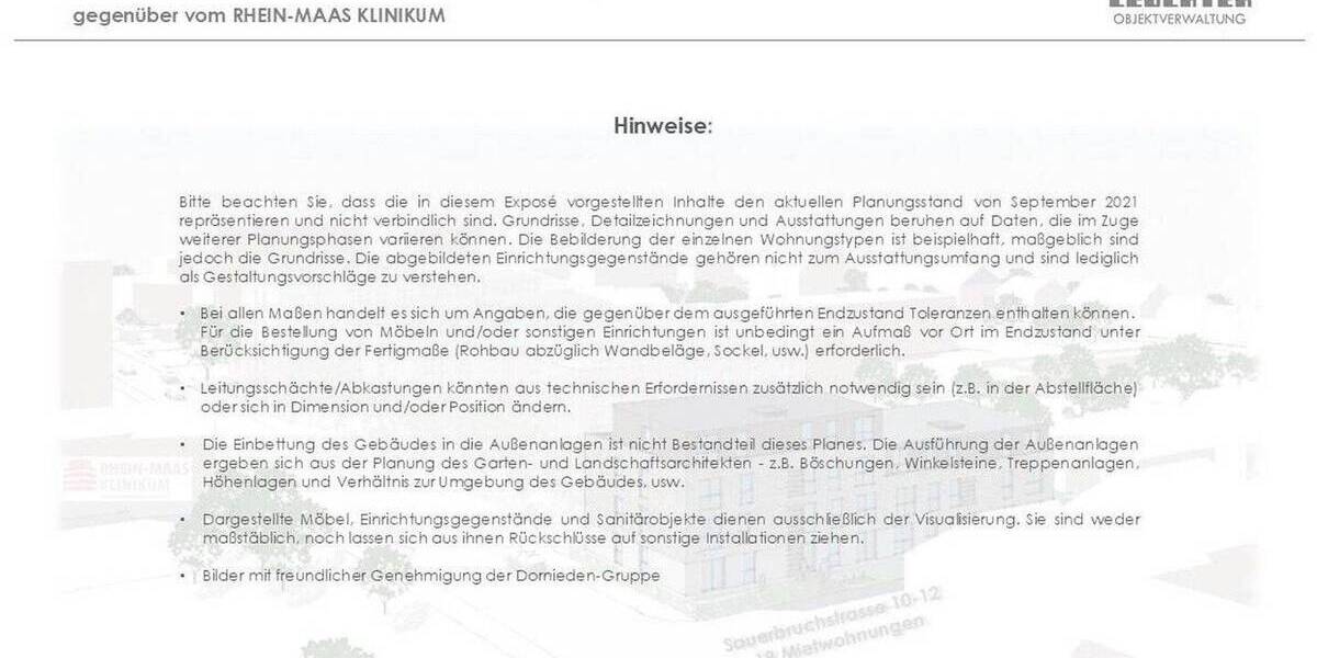 Etagenwohnung Würselen Oppen - 2 Zimmer, 56 m&sup2;, 740&euro; | Angebot:26851618