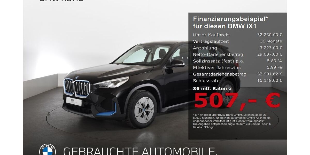 BMW iX1 55.882 km 32.230 &euro; Aachen 52078