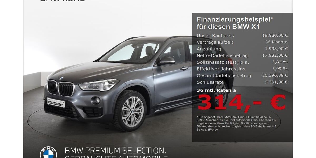 BMW X1 89.812 km 19.980 &euro; Aachen 52078