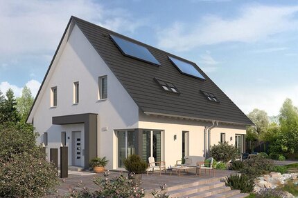 Individuell geplante Doppelhaushälfte in Simmerath - Flexibles Wohnen mit allkauf Dienstleistungspaket Active Time für Ambitionierte - Haus Simmerath | Angebot:27643108