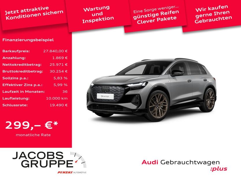 Audi Q4 e-tron 21.561 km 27.840 € Aachen 52078