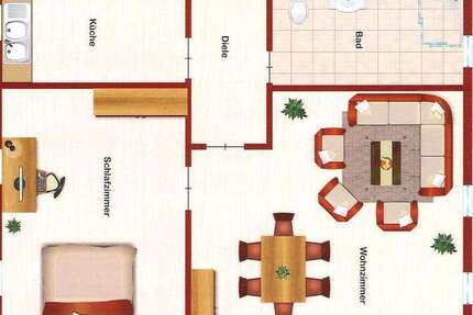 Wohnung zum Mieten in Übach-Palenberg 419 € 46.88 m²