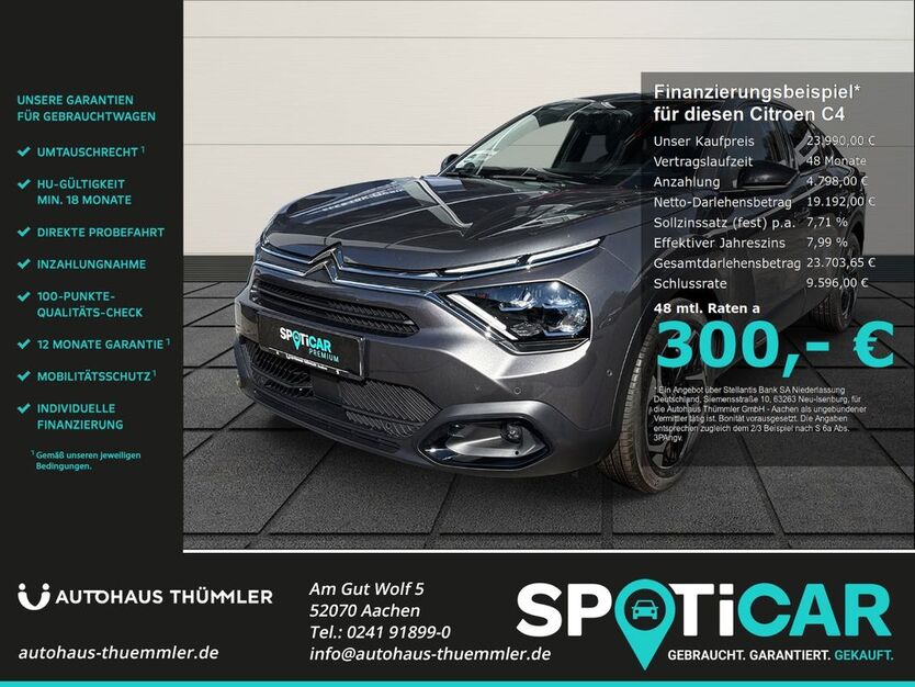 Citroen C4 22.240 km 23.990 € Aachen 52070
