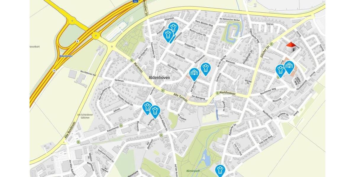 Etagenwohnung Aldenhoven - 3 Zimmer, 63 m&sup2;, 129.000&euro; | Angebot:25864225