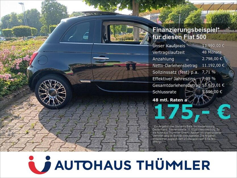 Fiat 500 29.500 km 13.990 € Aachen 52070