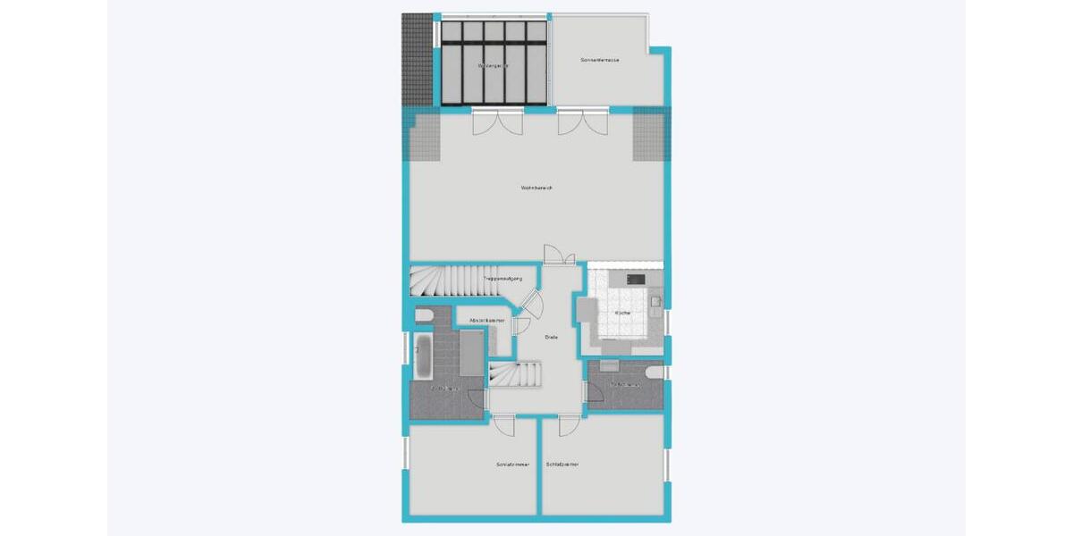 Maisonettenwohnung Eschweiler - 5 Zimmer, 170 m&sup2;, 1.450&euro; | Angebot:26423988