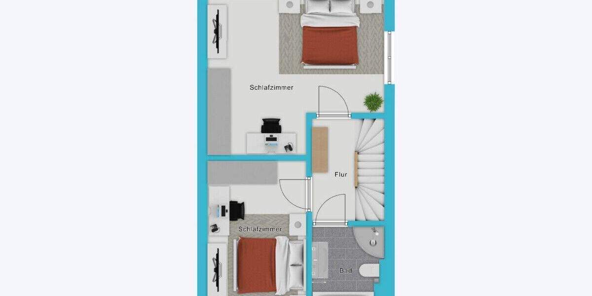 Reihenendhaus Aachen Vaalserquartier - 4 Zimmer, 131 m&sup2;, 309.239&euro; | Angebot:25674492