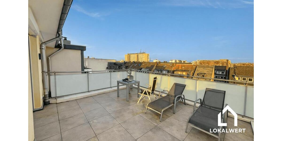 Exklusive 2,5-Zi. Wohnung mit Dachterrasse, Einbauküche & top Ausstattung in zentraler Lage 2.5 zimmer