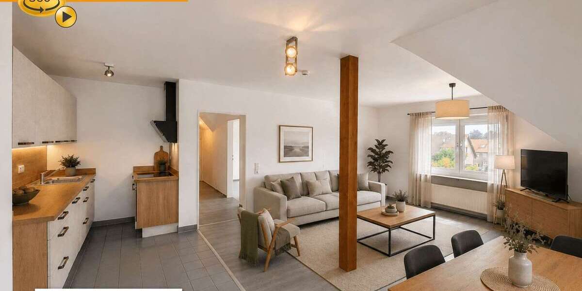 Etagenwohnung Baesweiler - 2 Zimmer, 54 m&sup2;, 145.000&euro; | Angebot:27284594