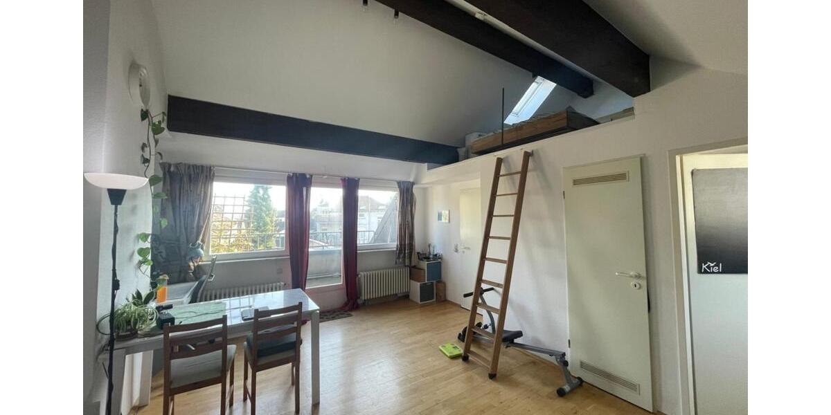 Dachgeschoßwohnung Aachen Aachen-Mitte - 1 Zimmer, 40 m&sup2;, 560&euro; | Angebot:25625240