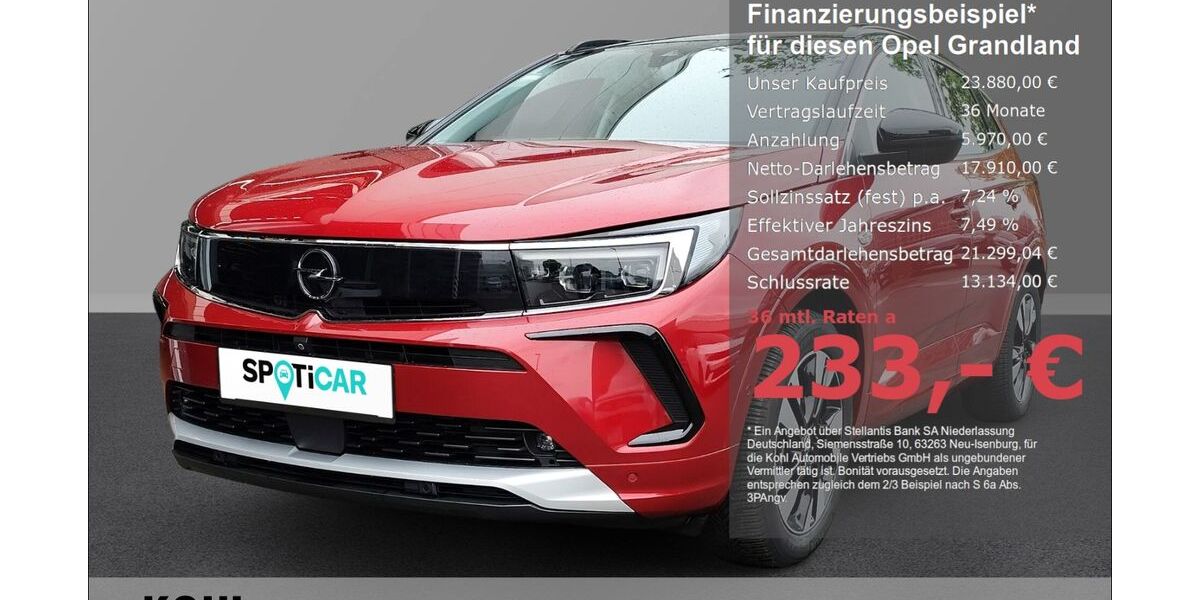 Opel Grandland (X) 32.600 km 23.480 &euro; Aachen 52078