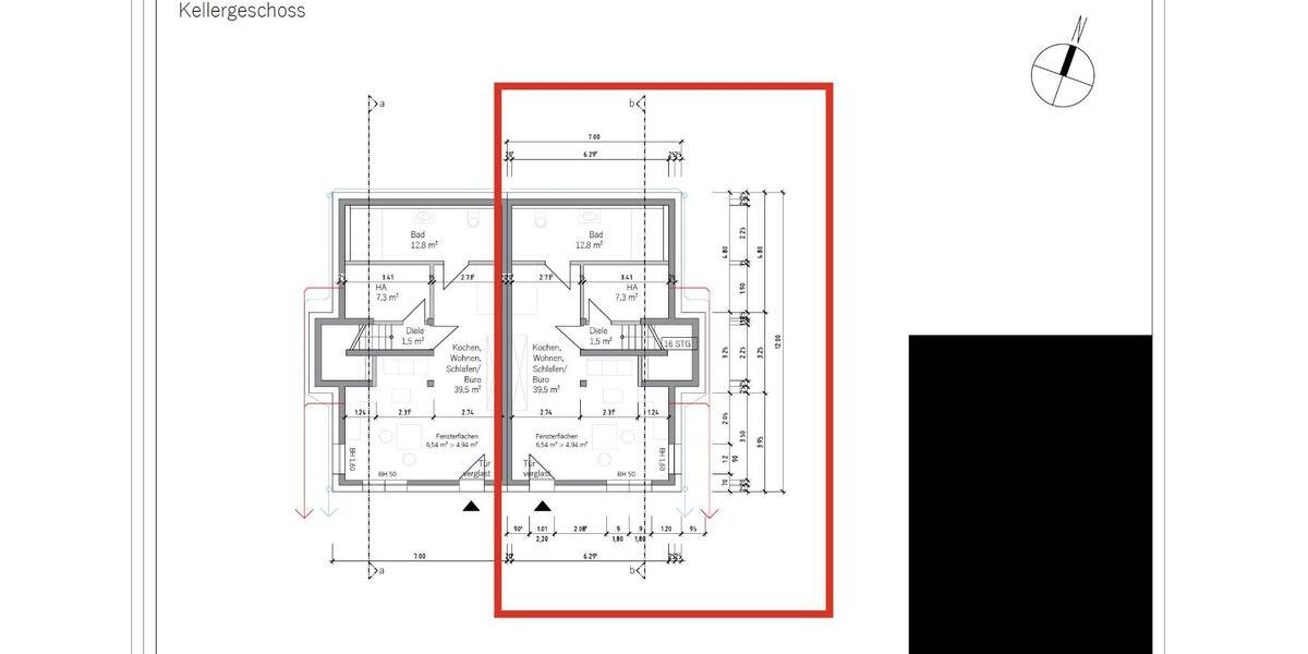 Traumhaus in Vicht, Erstbezug, 5 Zimmer Büro Apartment 5 zimmer