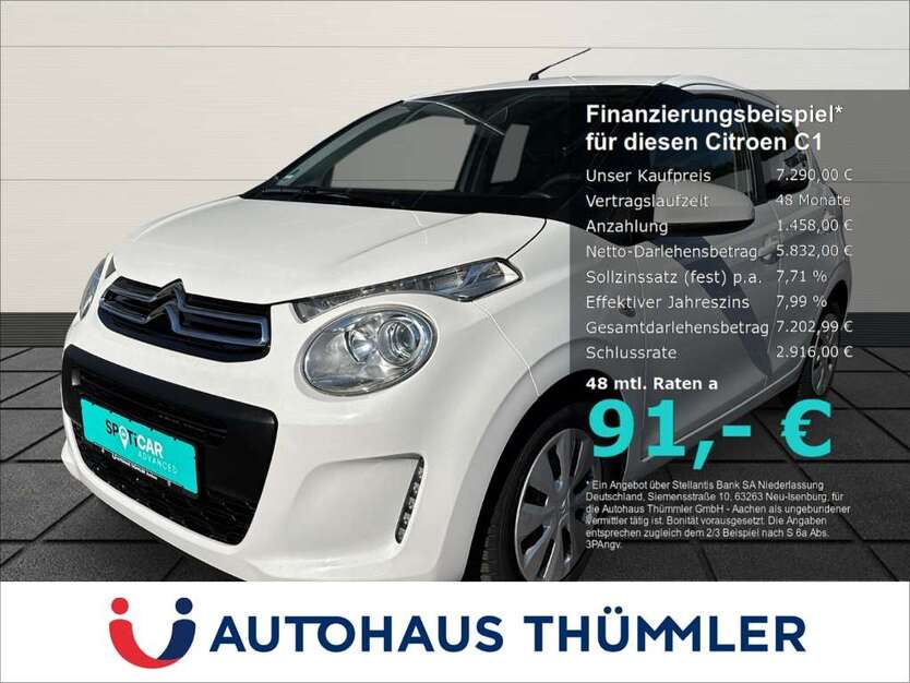 Citroen C1 81.050 km 7.290 € Aachen 52070